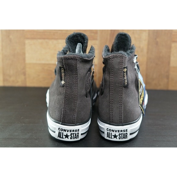 Converse Chuck Taylor All Star Waterproof High Velvet Brown 165452C SIZE 4 - Picture 7 of 10